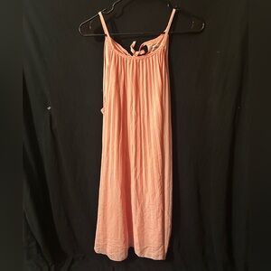 Peach Sleeveless Dress